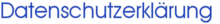 Datenschutzerklärung Datenschutzerklärung